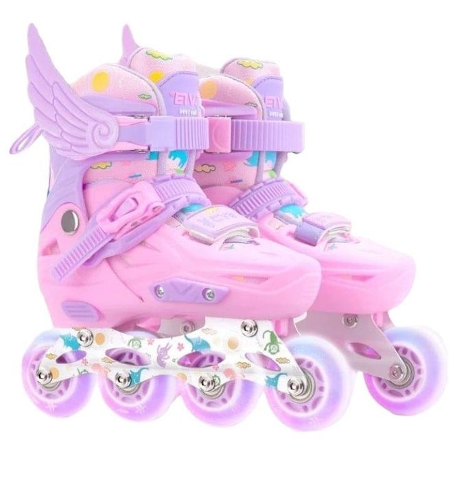 Role copii 2 in 1, Angel Wings, cu casca