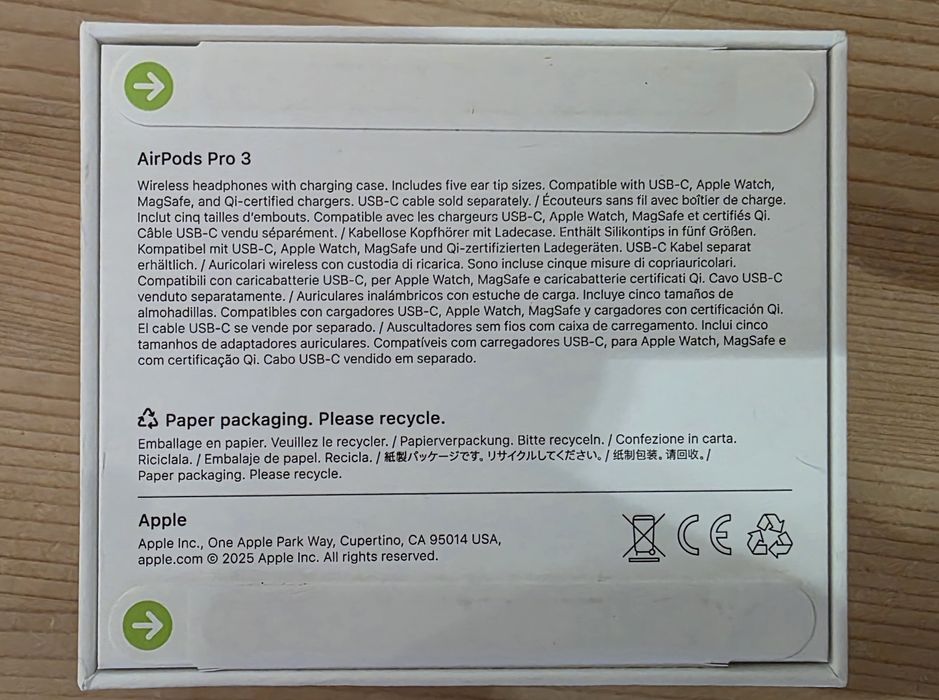 Vand Apple Airpods Pro generatia 3 (MFHP4ZM/A) Originale/Sigilate