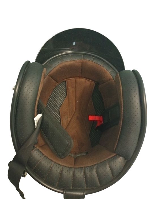 Каска за мотор открита