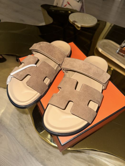 Papuci hermes chypre piele naturala