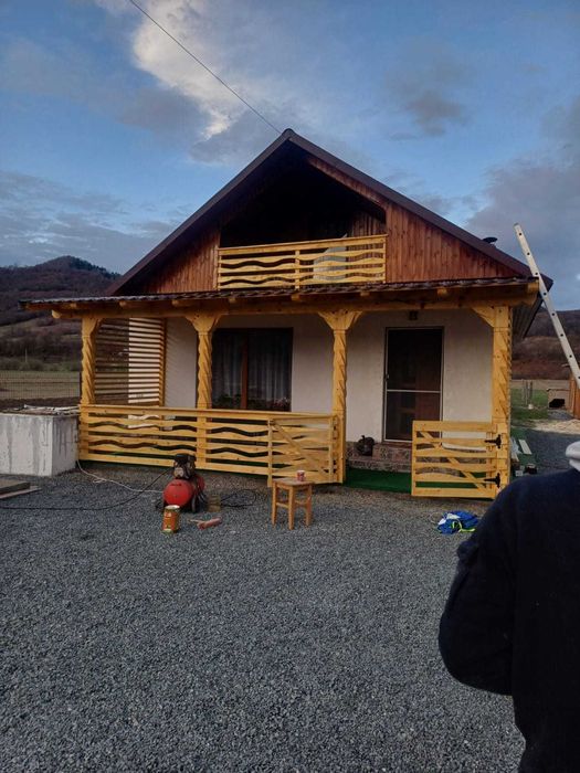 Foisor,terasa,lemn masjv