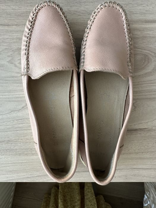 Кожаные мокасины