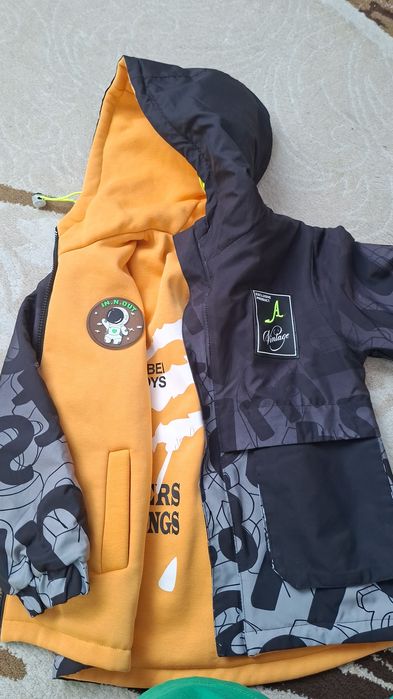 Куртка на весну двухстороняя