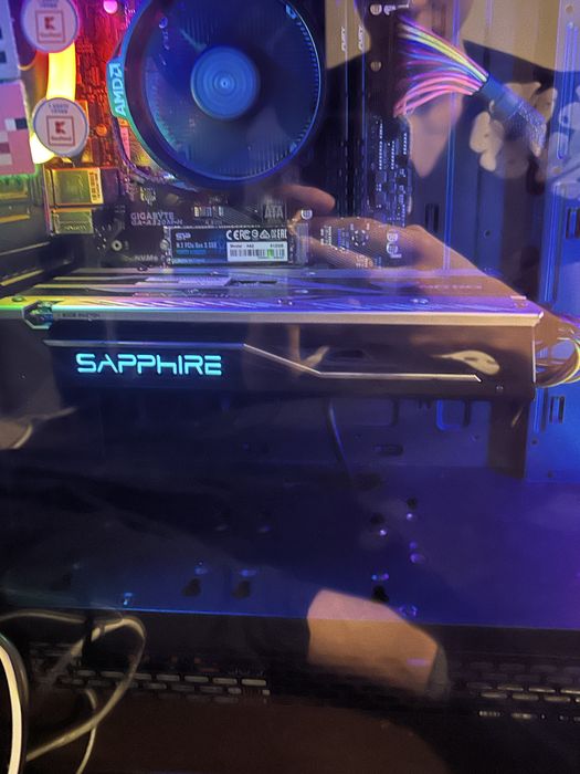 Офера! Rx 470 Nitro 8gb и ryzen 5 1600! И стоков охладител!