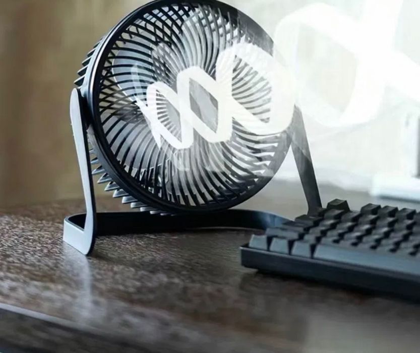 Мини Преносим USB Вентилатор / Охладител за Бюро