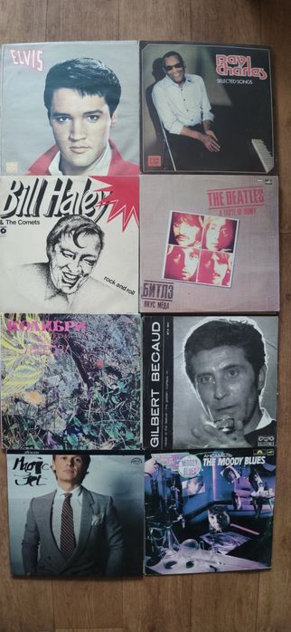 Пластинки рок винил