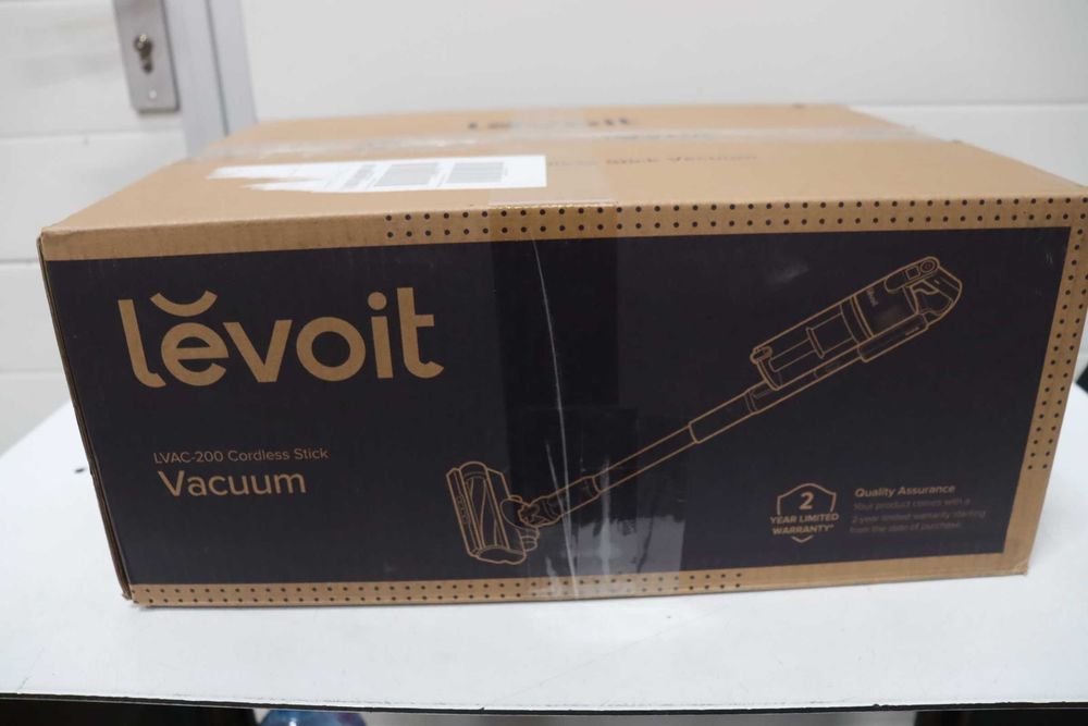 Прахосмукачка с батерии Levoit LVAC 200 Gold, до 75 м², против заплитане