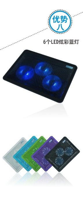 JM Maxpro C3 кулер подставка для ноутбуков 15.6"/17"