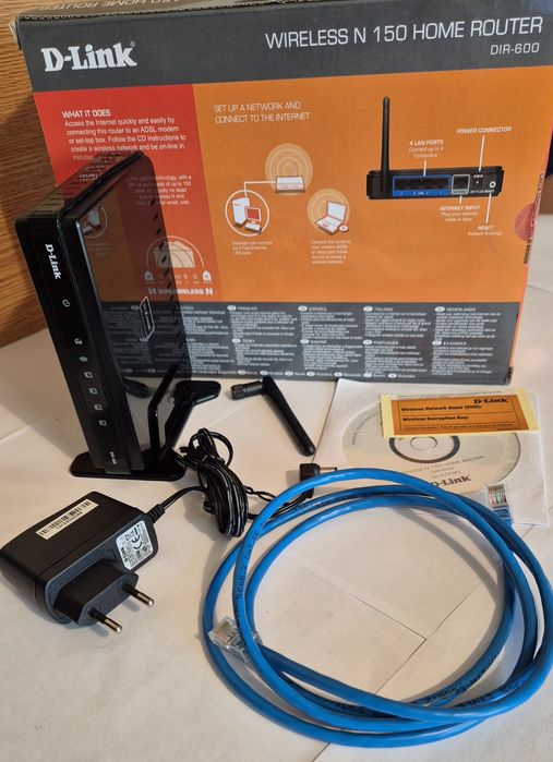 Router D-Link Wireless N150 Home DIR-600 absolut nou nefolosit