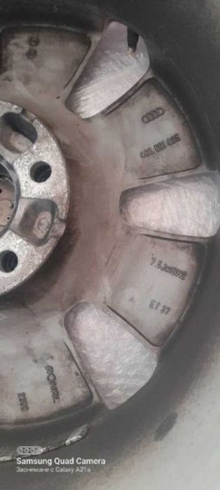 Продавам джанти за Ауди 
16-ски 5.112