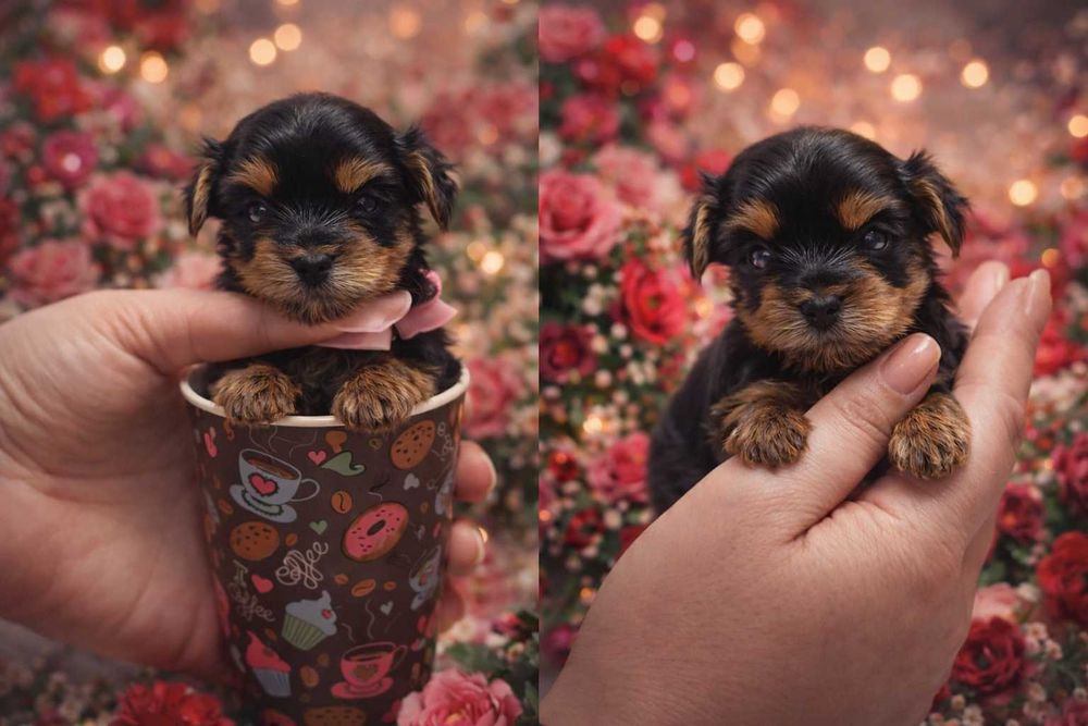 Малки бебета Йорки 800лв, 408евро