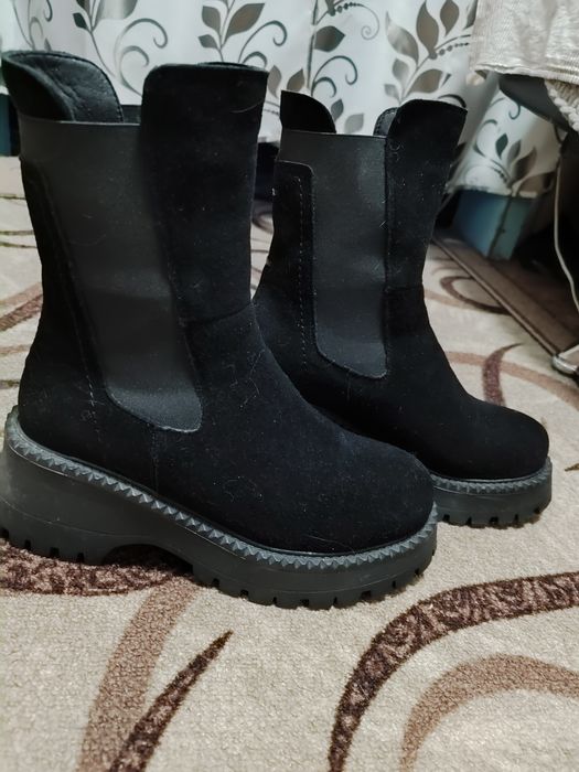 Ботинки зимние челси