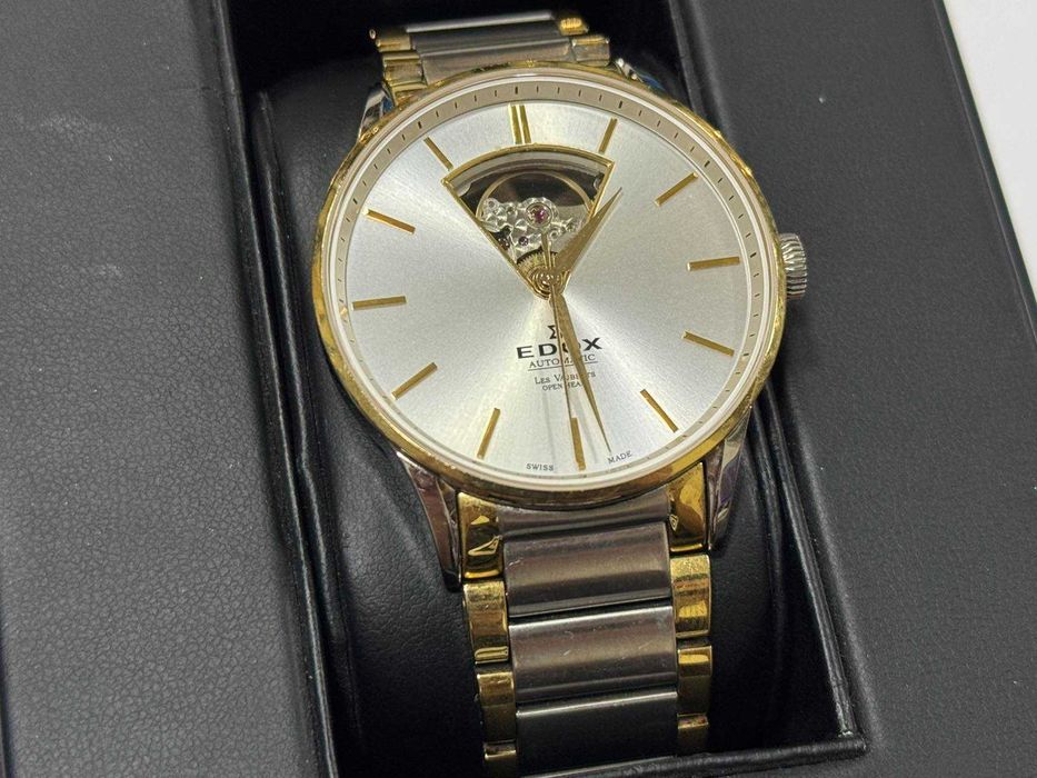 Мъжки Часовник EDOX Les Vauberts Men’s Automatic Dress Watch