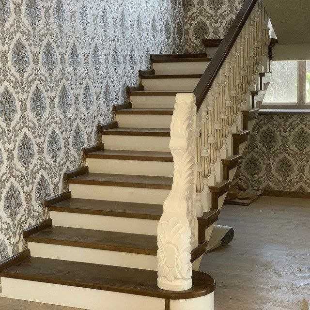 Yog‘och zina va perilalar tutqichlar o‘rnatish Zina yogʻoch zna yogoch