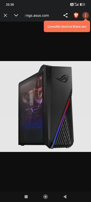 Carcasa asus rog