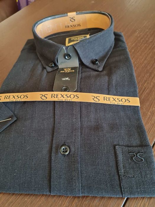 Мъжка черна риза