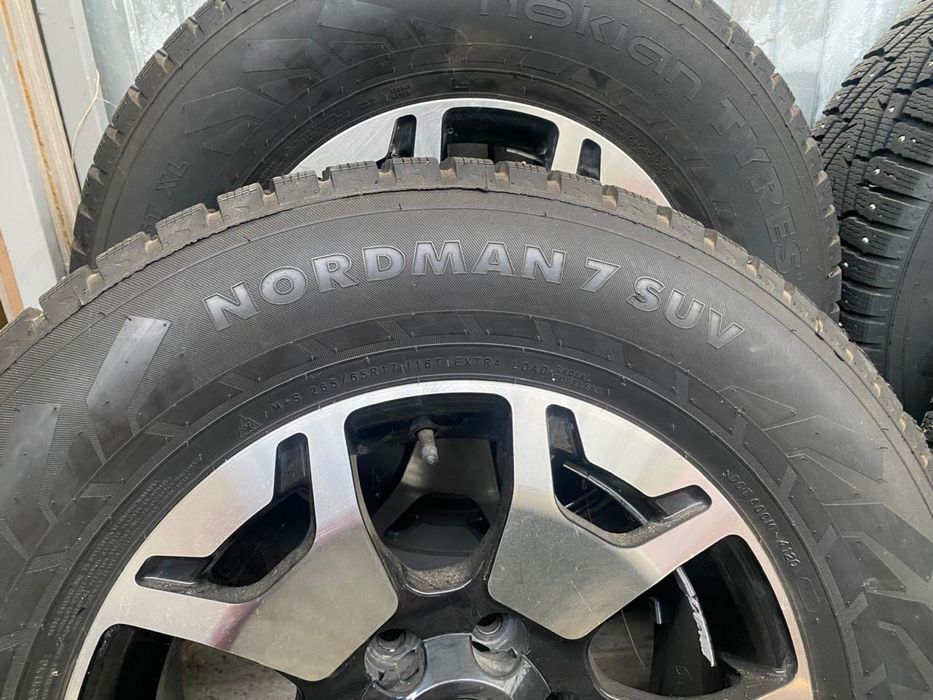 Шипованые шины+ диски 265/65/R17