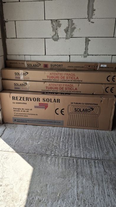 Panou solar nepresurizat