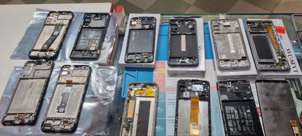 Lot Display placi de baza Samsung S21 FE A51 iphone 12 X 11 S10