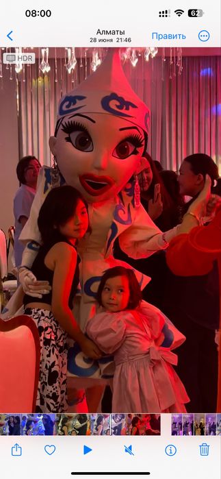 Ростовая кукла с костюмами