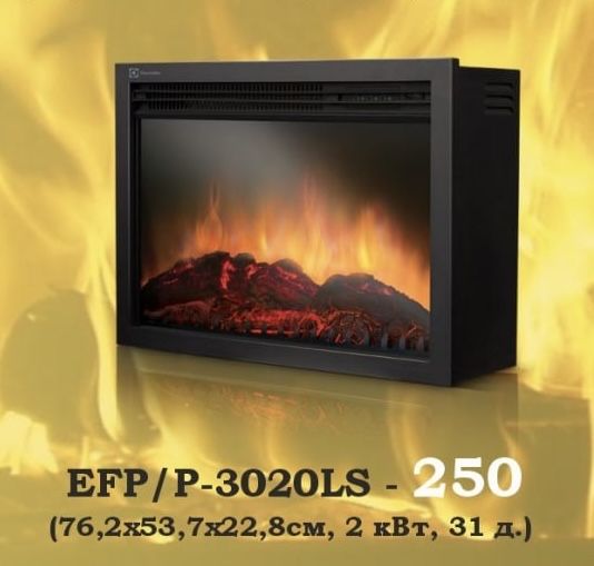 Электрический камин Electrolux Sphere Plus EFP/P-3020LS