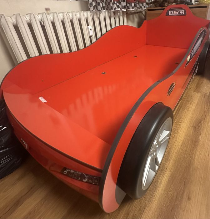 Детско легло-кола Race Cup (червено) (90/190см)