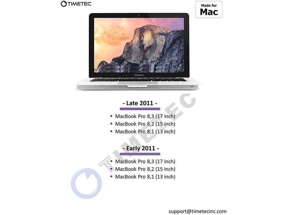 NOU Kit MEMORII PREMIUM ptr MAC LAPTOP Timetec 2x4GB 1333 MHz 1.5V CL9