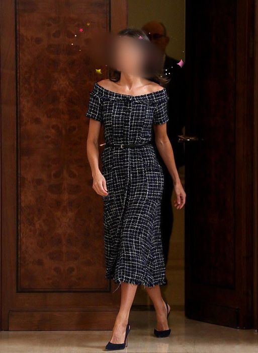 Шикарное Твидовое Платье