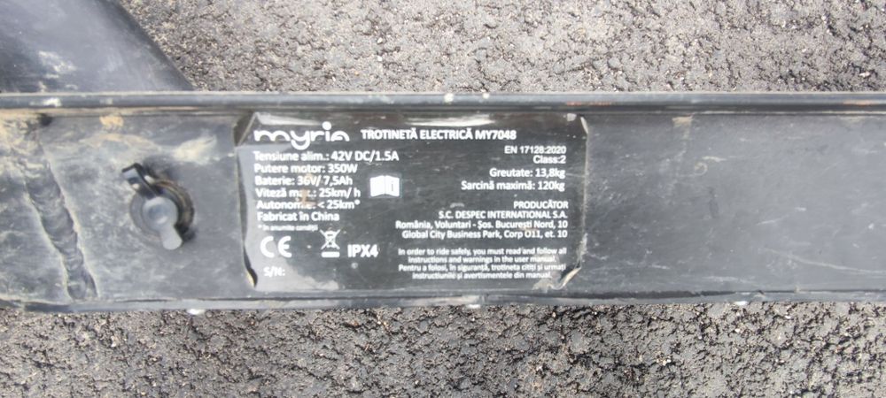 Trotineta Myria MY0748