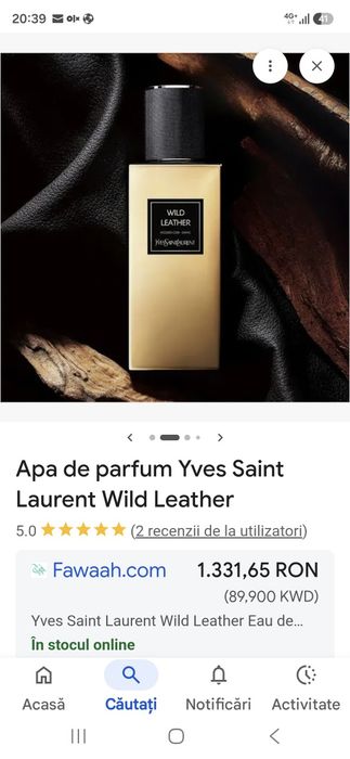 Parfum Wild Leather  de la Yves Saint Laurenț sigilat