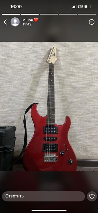 Продаем электронный гитара и с комбиком