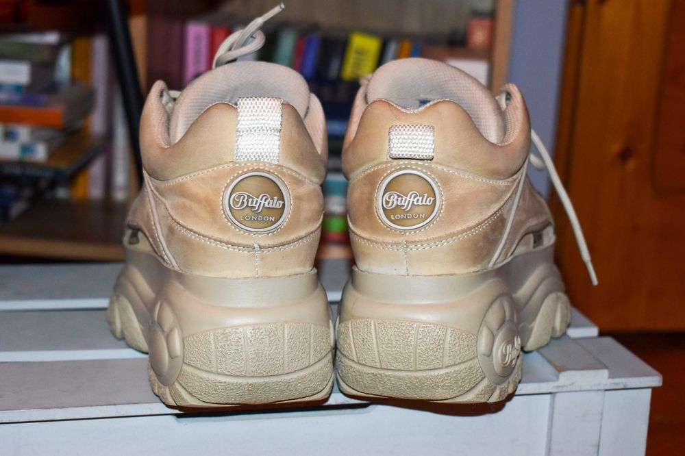 Buffalo London pantofi sport piele năbuc