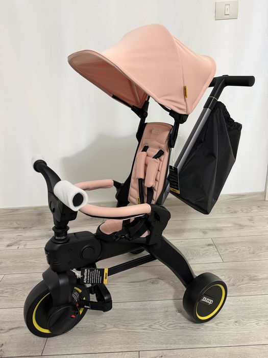 Tricicleta Liki trike doona s3 blush pink