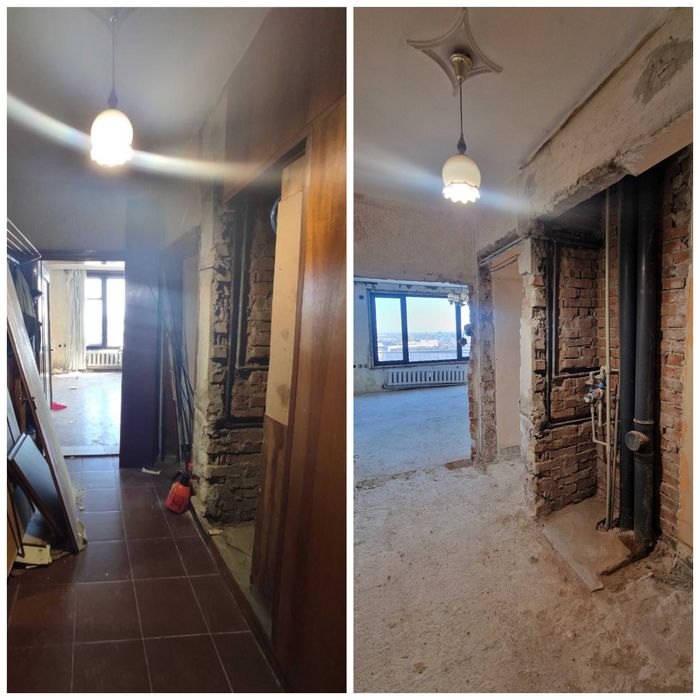 Кърти, чисти, извозва