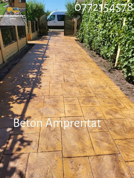 Beton Amprentat Verical