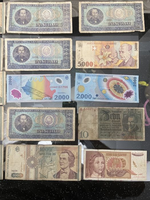 Bancnote eclipsa 2000 lei/ 1000 lei/ 5000 lei/100 lei