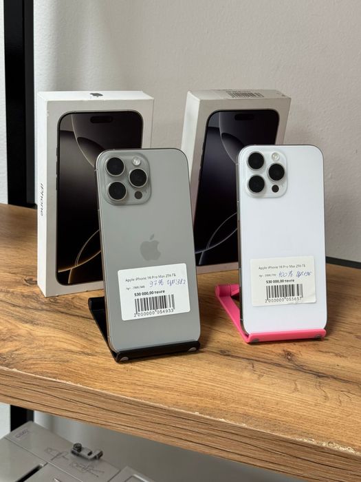 iPhone 16 Pro Max /Kaspi 0-0-12/ТехноАлтын/К/т: