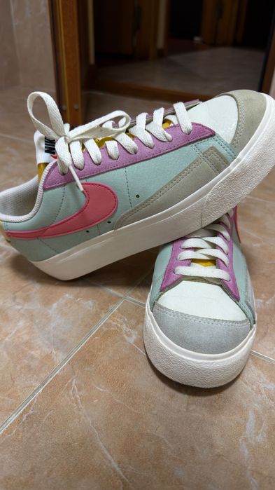 Продаю Nike Blazer Low Platform Seafoam Pink