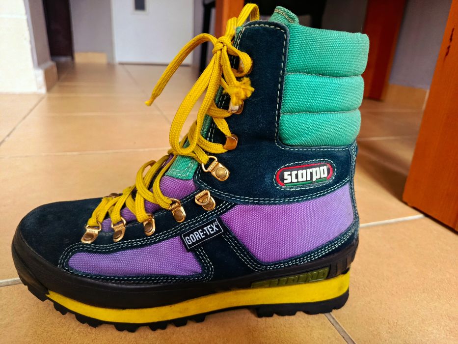 Ghete Scarpa culoare mov