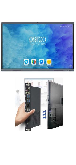 Интерактивная доска Oyan 75" / Android + Windows / сенсорная / б/у