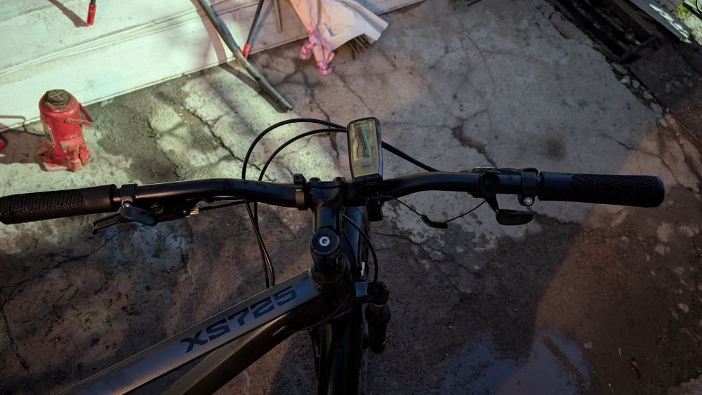 Велосипед RUSH HOUR темно серый