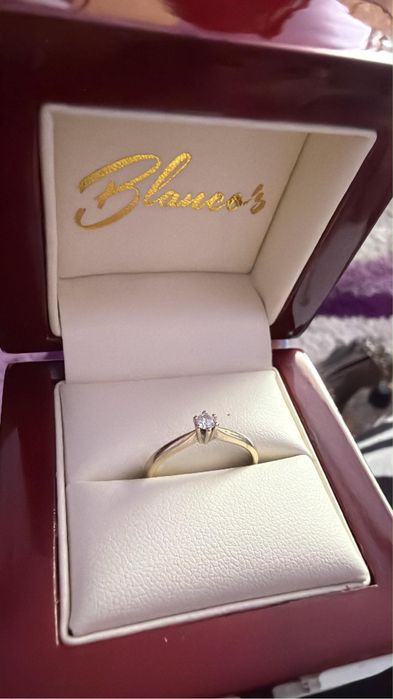 Inel 18k cu diamant