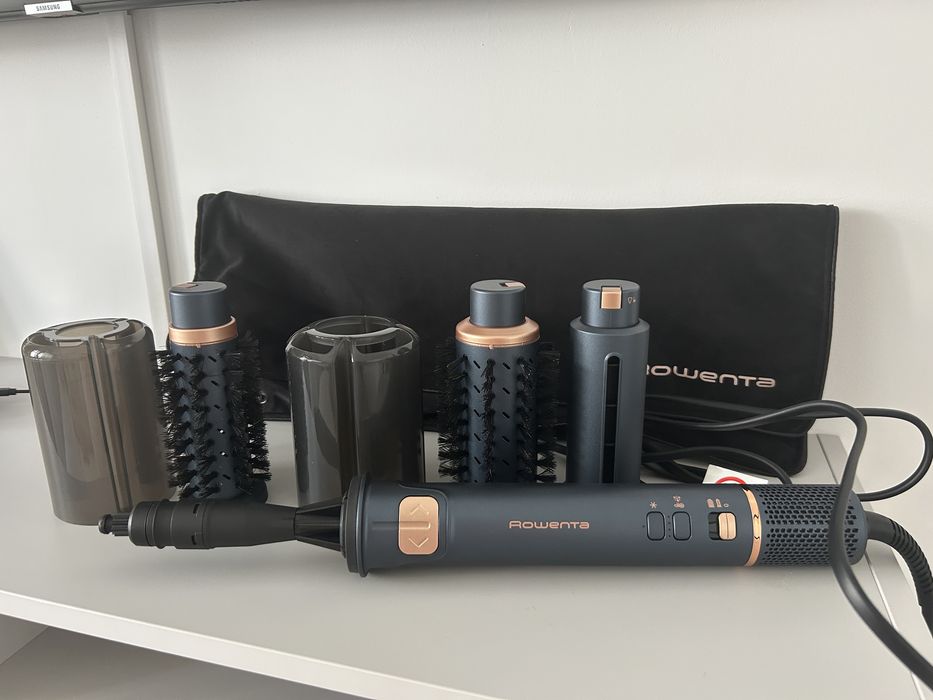 Perie rotativă Rowenta Ultimate Experience 6 accesorii + Husă - ca nouă