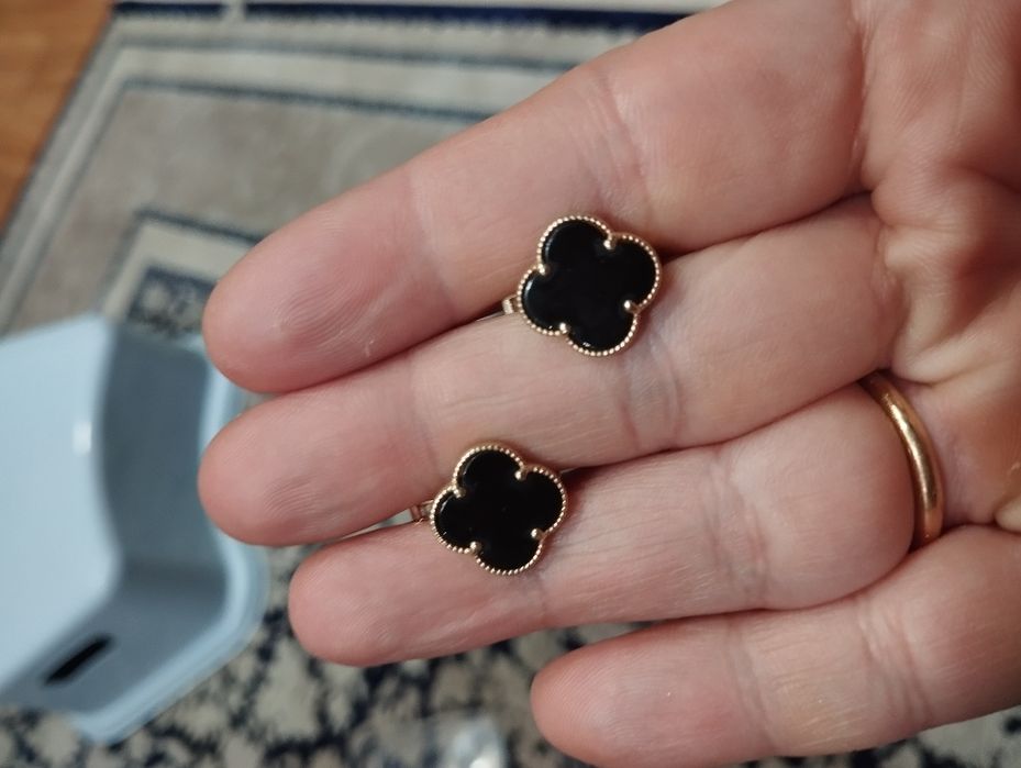 Золотые серёжки 585