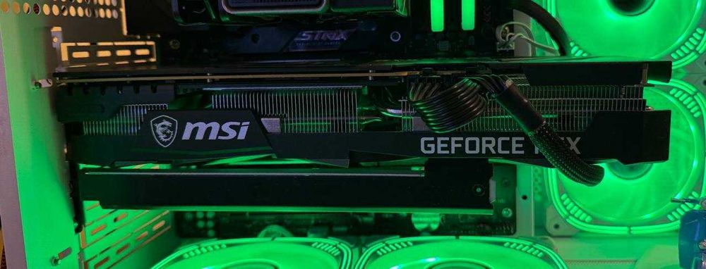 Geforce RTX 3060 TI MSI Ventus 3X в идеале