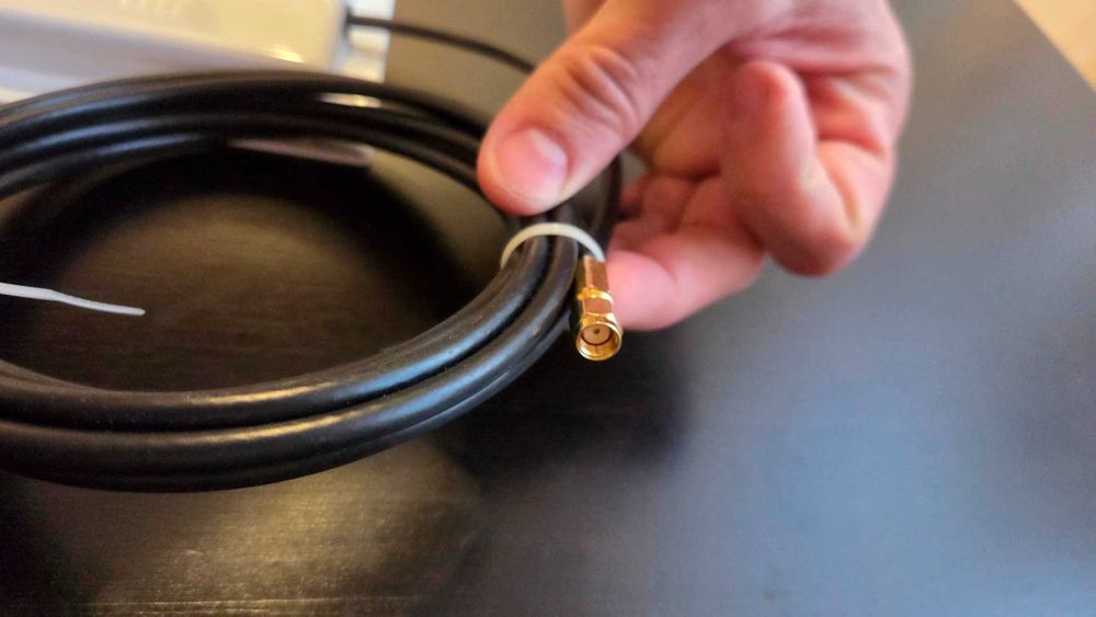 Antenă WiFi 2.4GHz 8 db panel ATK-P1/2.4GHz 5m cablu, SMA/RP, Dipol A7130