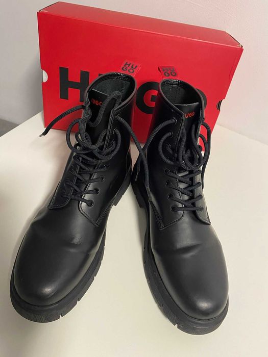 Ghete barbati HUGO - piele naturala