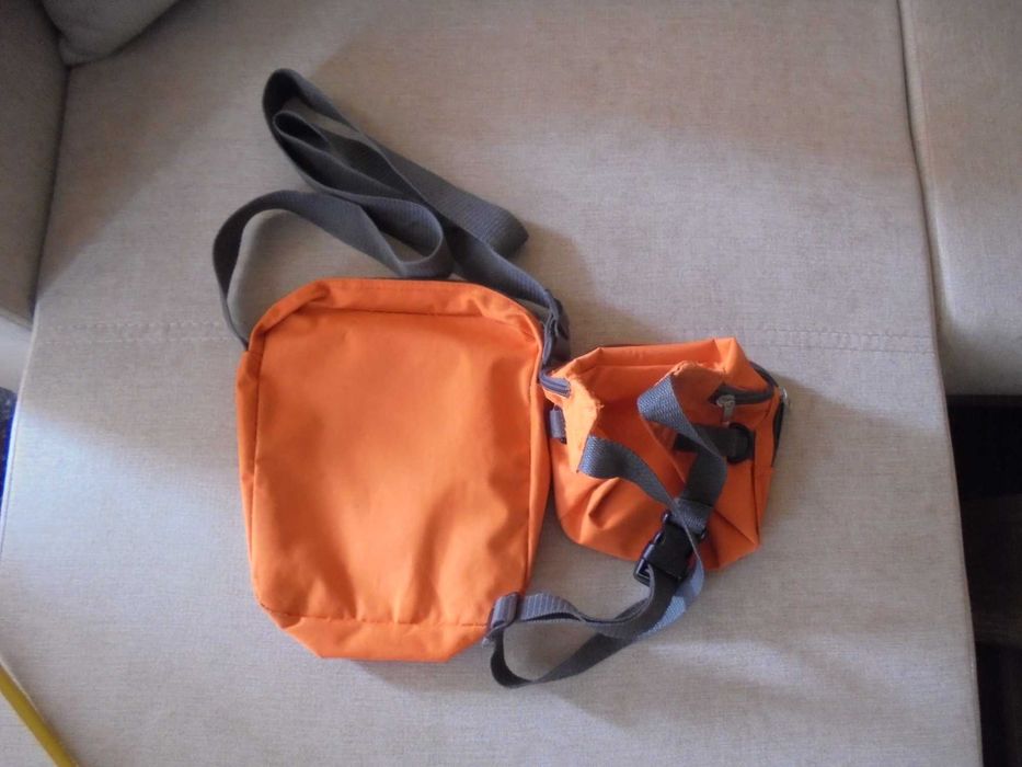 Чанта за носене през рамо + чанта за кръст