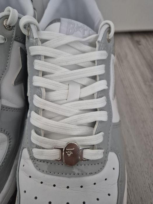 Adidasi Bapesta grey