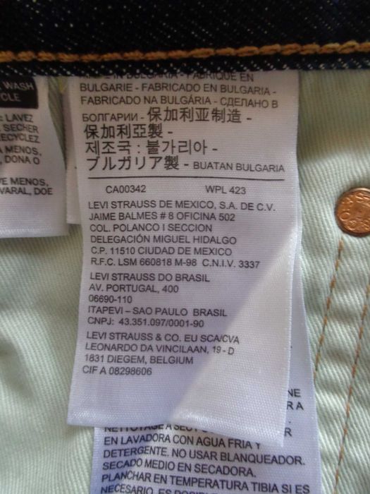 Blugi Levi's 501 big E marimea W36 L36